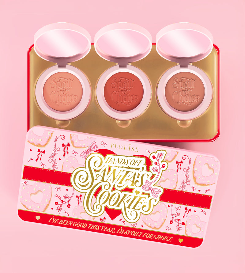 คุกกี้ซานต้า Spoiled For Choice Blush Tin