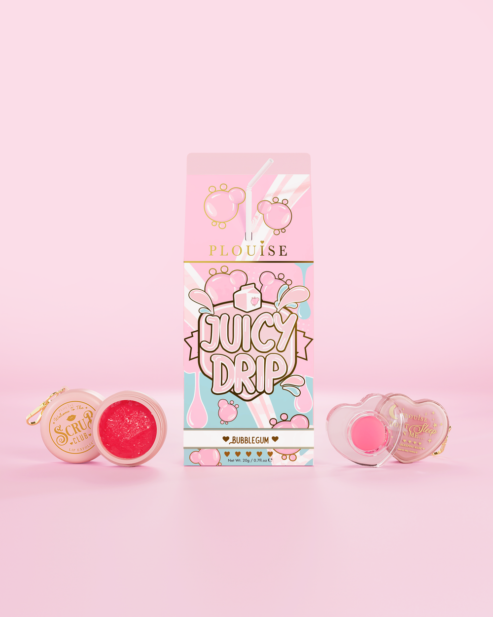 Juicy Drip Lip Scrub & Lip Mask ดูโอ