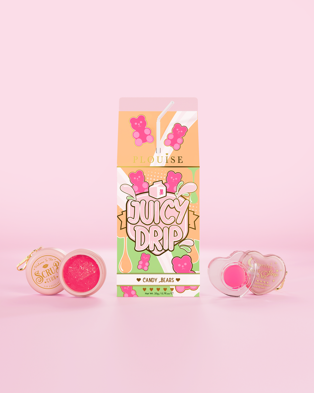 Juicy Drip Lip Scrub & Lip Mask ดูโอ