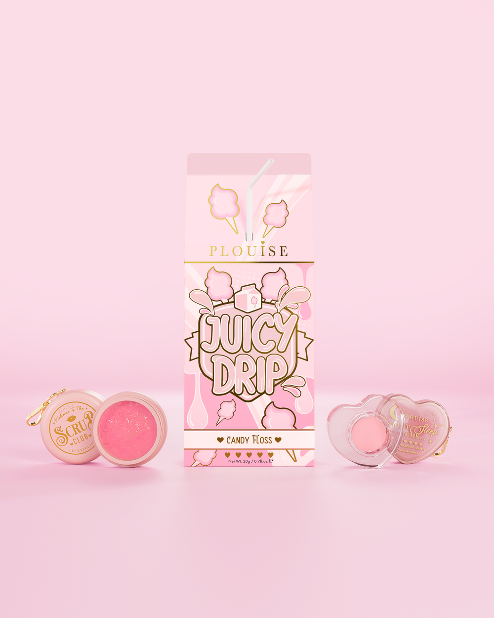 Juicy Drip Lip Scrub & Lip Mask ดูโอ