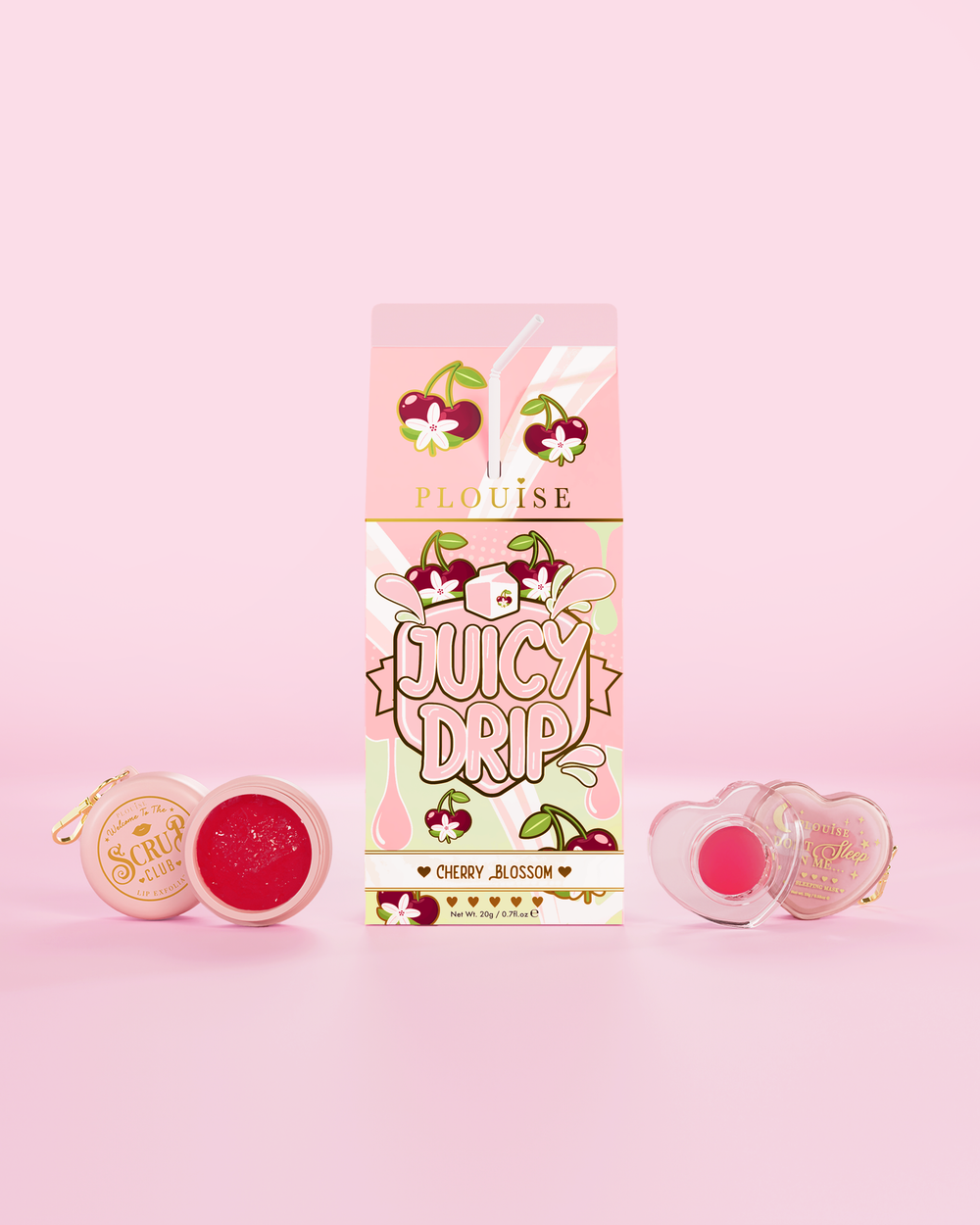 Juicy Drip Lip Scrub & Lip Mask ดูโอ