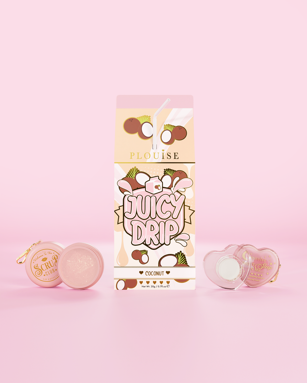 Juicy Drip Lip Scrub & Lip Mask ดูโอ