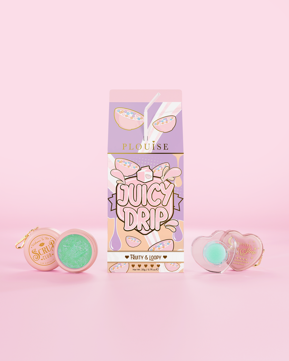 Juicy Drip Lip Scrub & Lip Mask ดูโอ