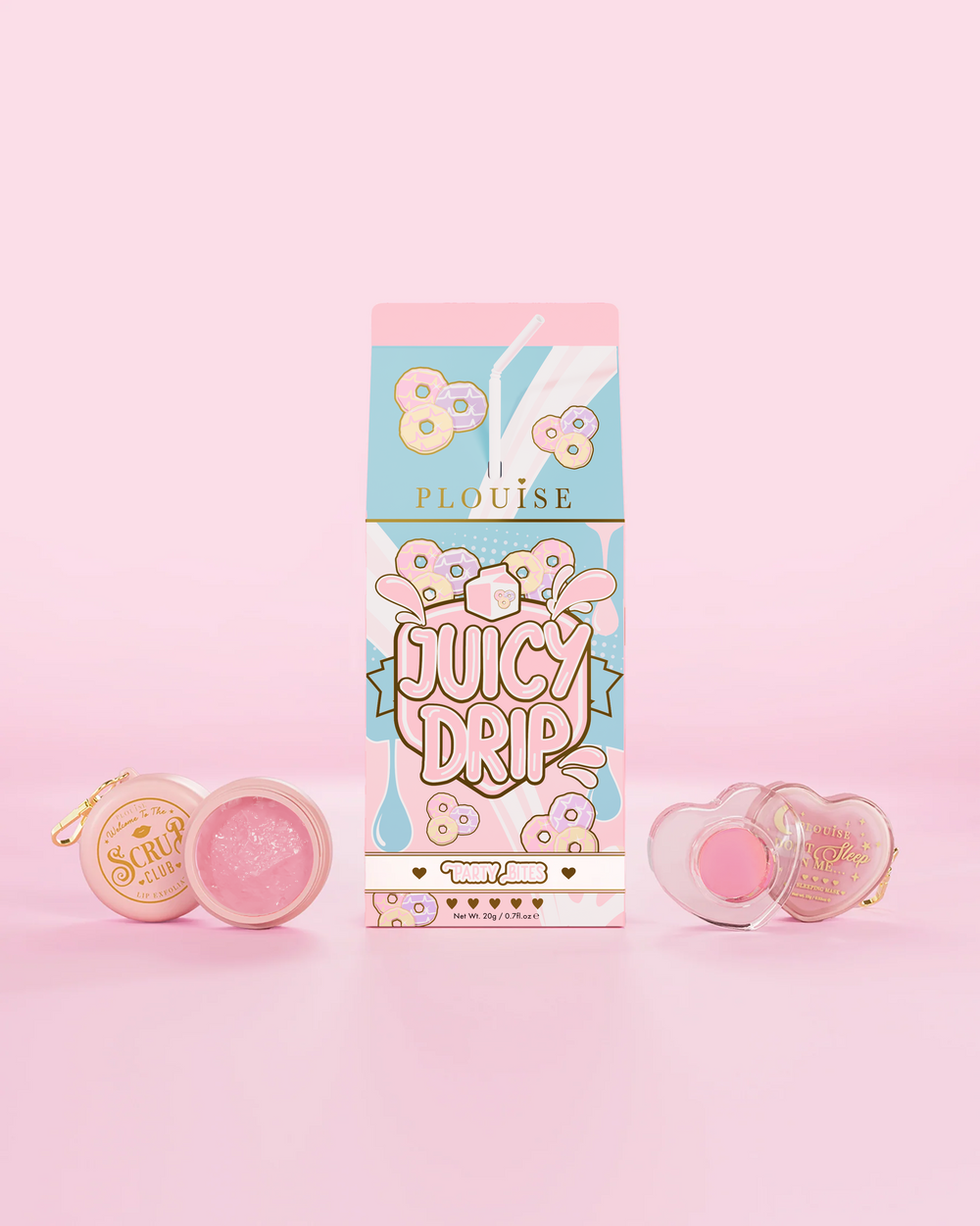 Juicy Drip Lip Scrub & Lip Mask ดูโอ
