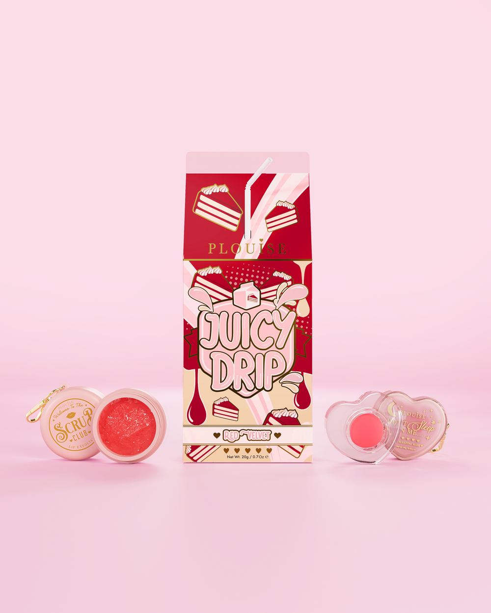 Juicy Drip Lip Scrub & Lip Mask ดูโอ