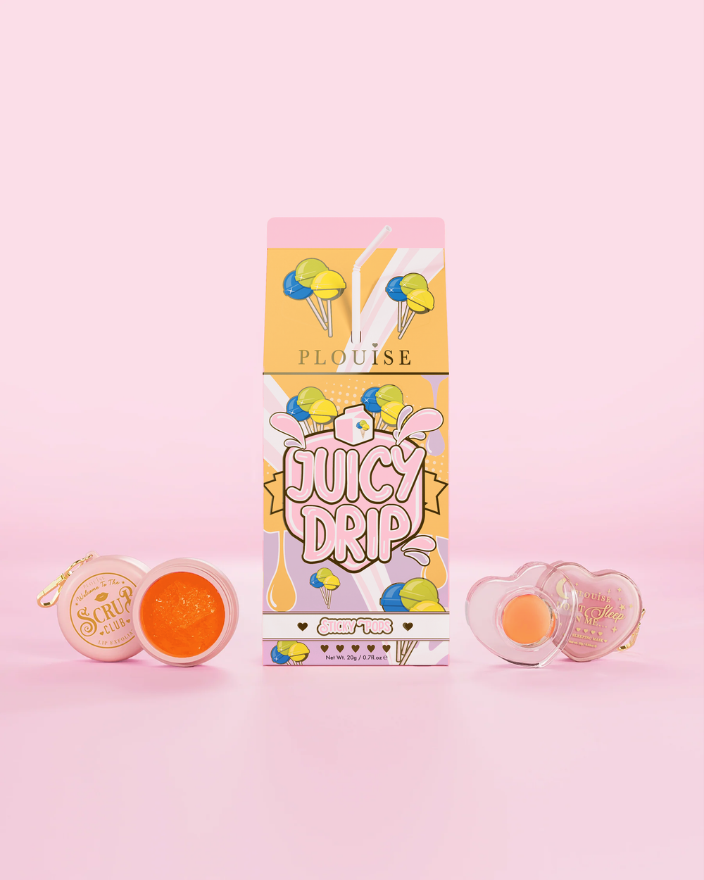 Juicy Drip Lip Scrub & Lip Mask ดูโอ