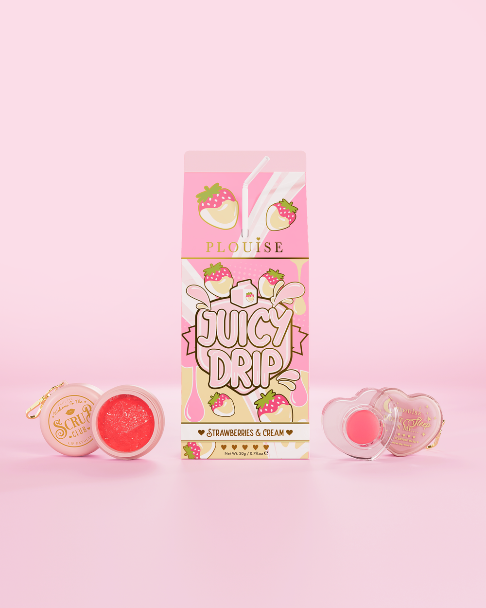 Juicy Drip Lip Scrub & Lip Mask ดูโอ