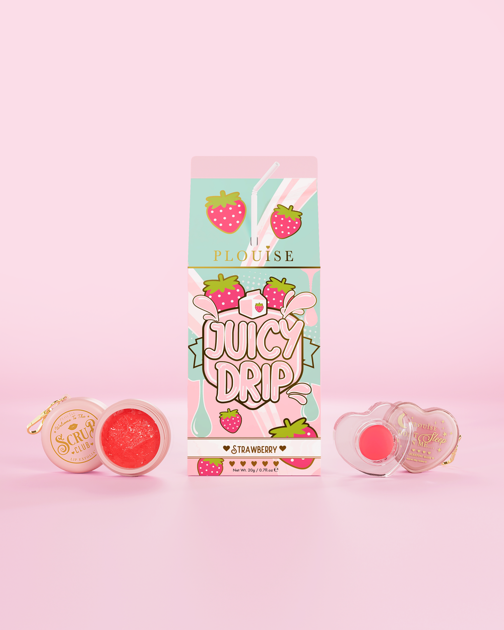 Juicy Drip Lip Scrub & Lip Mask ดูโอ