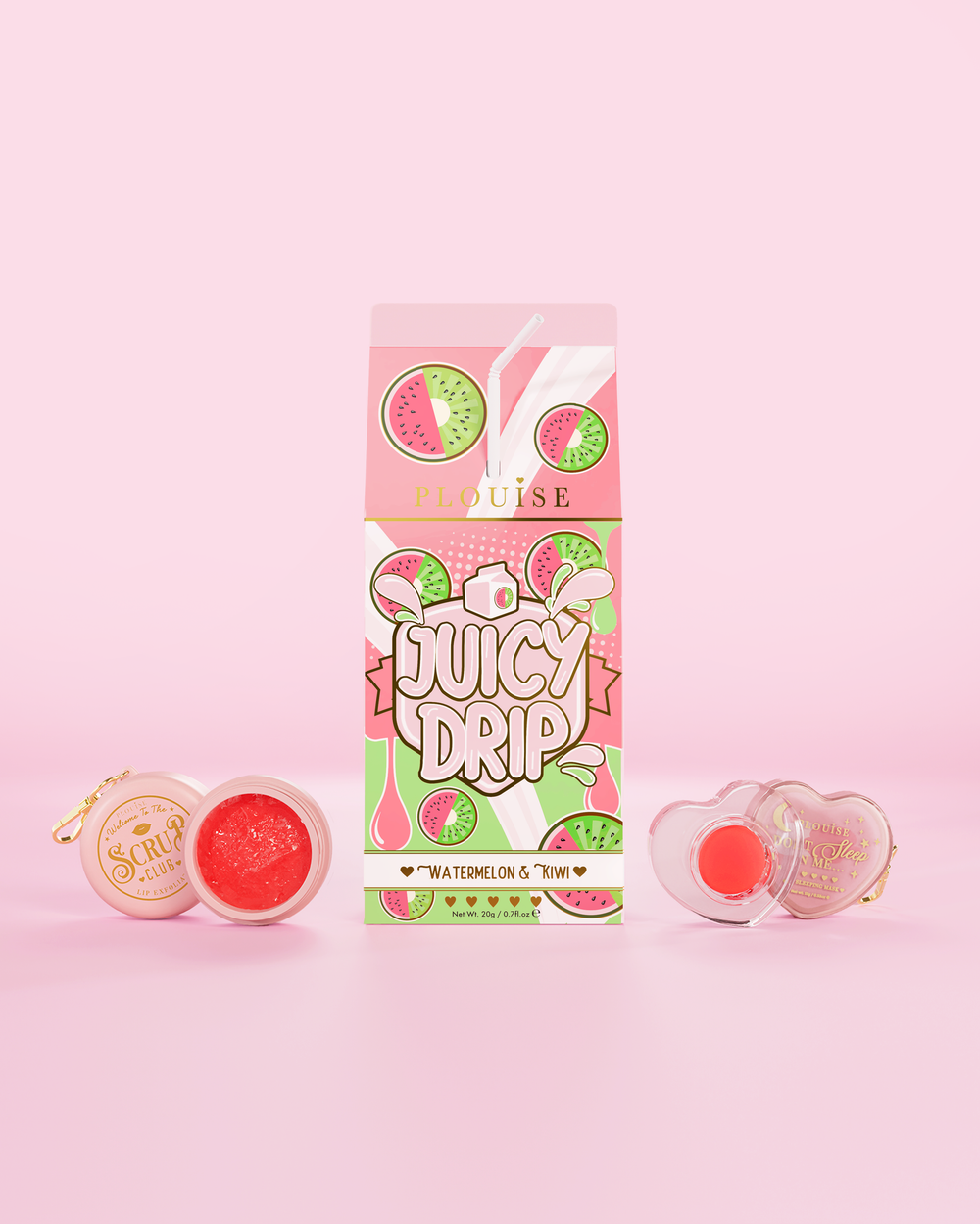 Juicy Drip Lip Scrub & Lip Mask ดูโอ