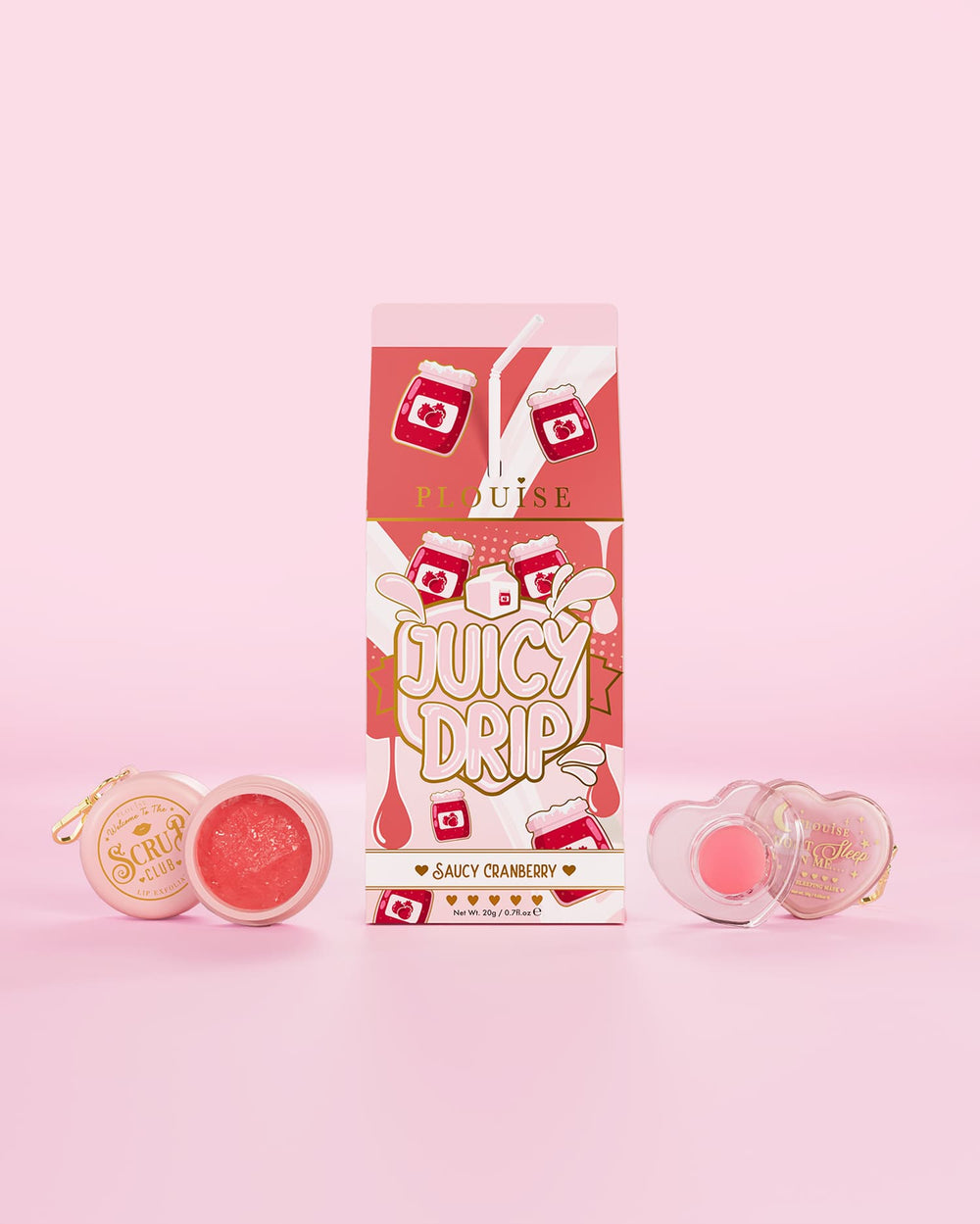 Juicy Drip Lip Scrub & Lip Mask ดูโอ