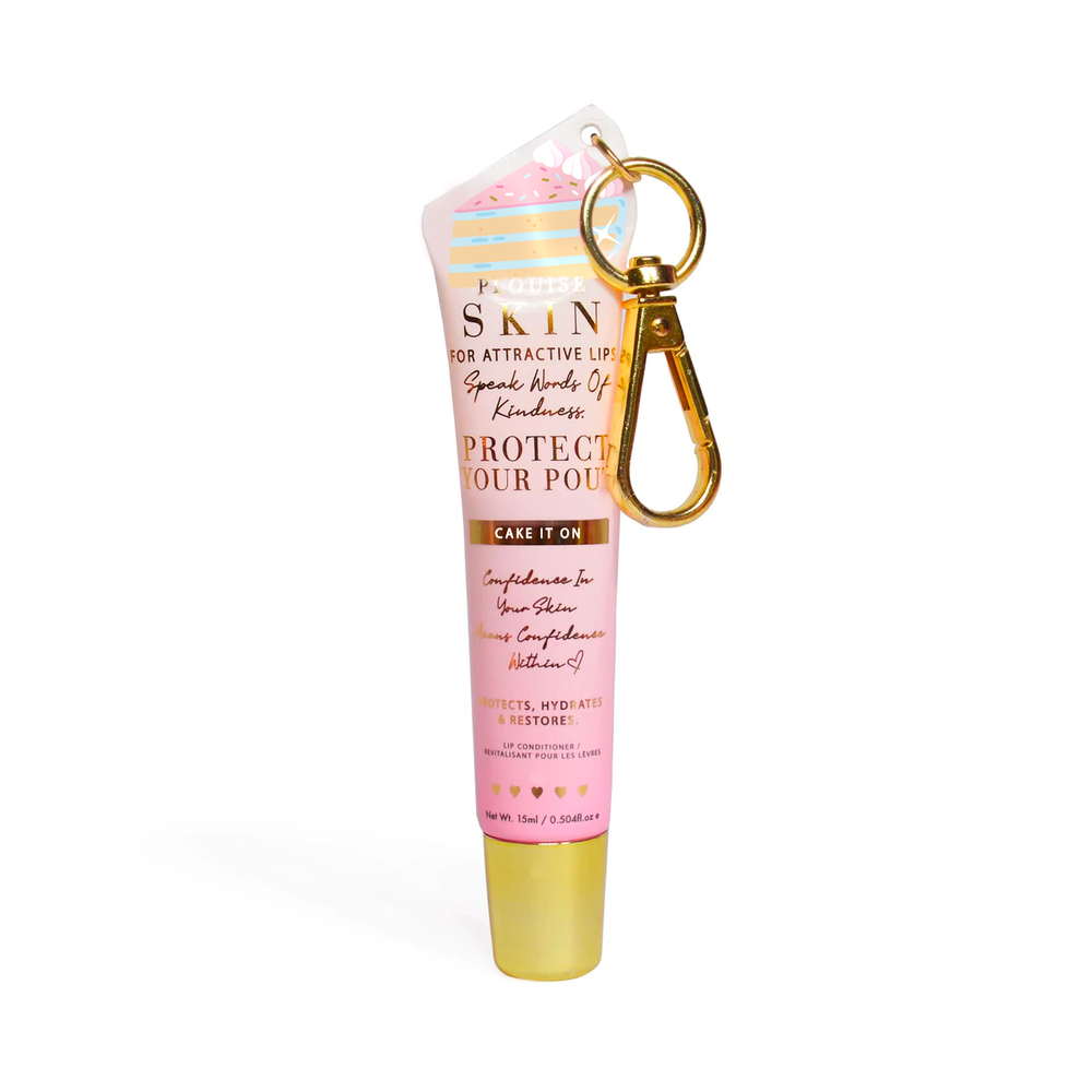 ปกป้องครีมนวดริมฝีปาก Pout Keychain ของคุณ