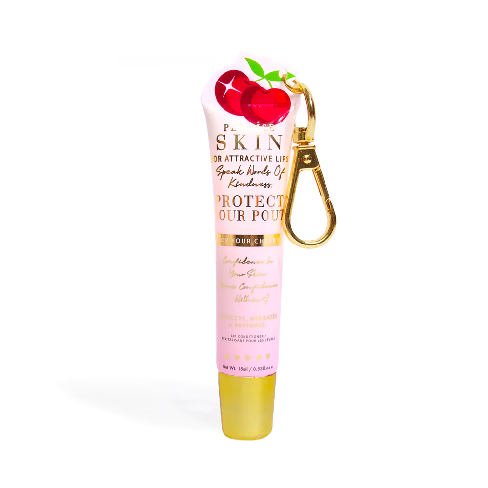 ปกป้องครีมนวดริมฝีปาก Pout Keychain ของคุณ