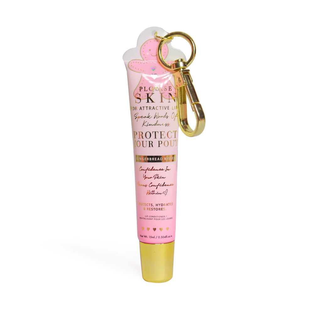 ปกป้องครีมนวดริมฝีปาก Pout Keychain ของคุณ