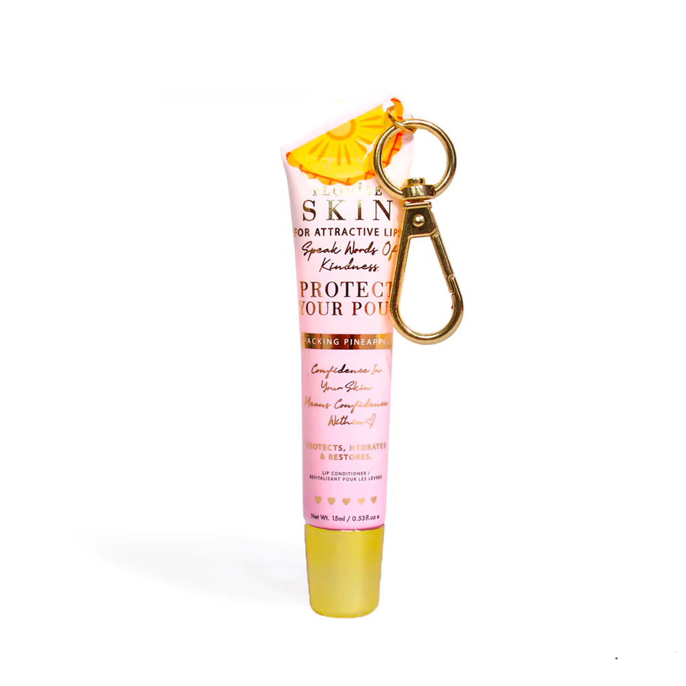 ปกป้องครีมนวดริมฝีปาก Pout Keychain ของคุณ