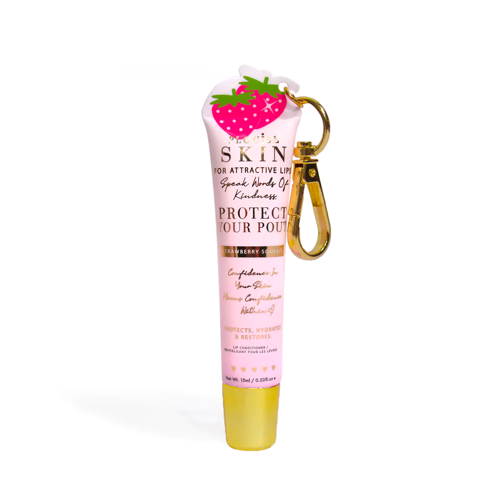 ปกป้องครีมนวดริมฝีปาก Pout Keychain ของคุณ