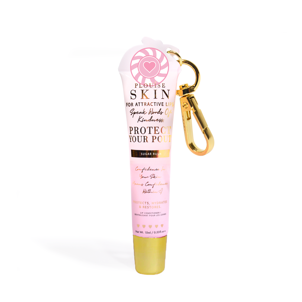 ปกป้องครีมนวดริมฝีปาก Pout Keychain ของคุณ