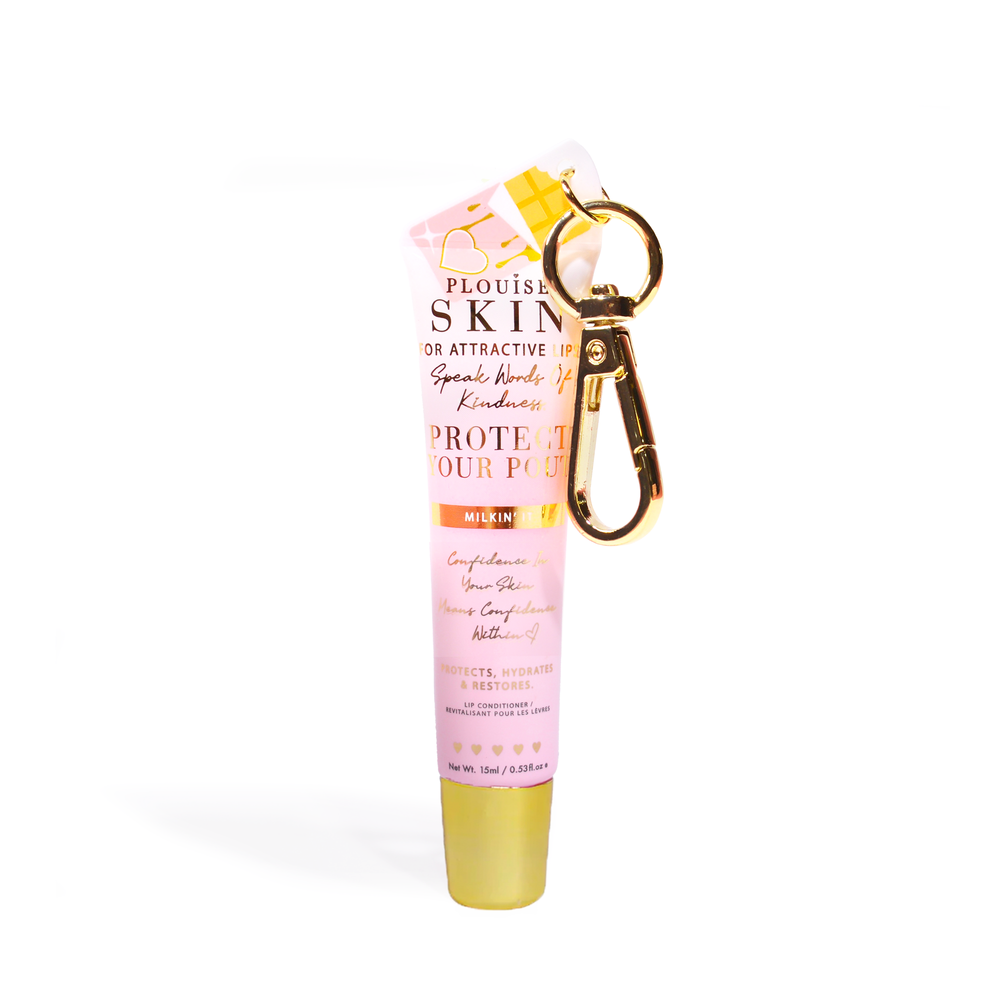 ปกป้องครีมนวดริมฝีปาก Pout Keychain ของคุณ