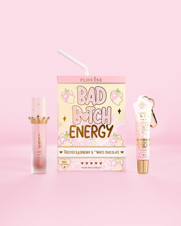 คอนดิชั่นเนอร์บำรุงริมฝีปาก Bad Bitch Energy และลิปออยล์ดูโอ