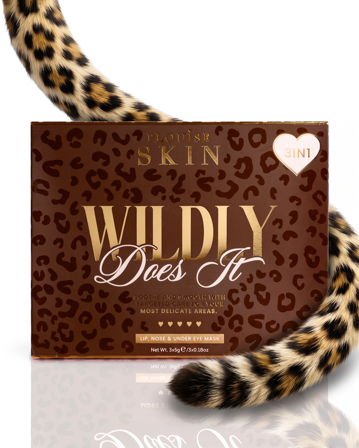 Cheetah Wildly Does It มาส์กสำหรับริมฝีปาก จมูก และตา