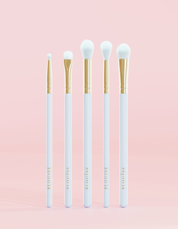 ชุดแปรงทาตาสีฟ้า Flawless Flakes 5 ชิ้น