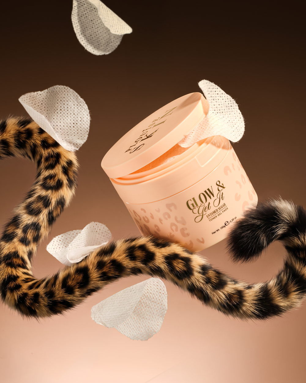 Cheetah Glow & Get It คอลลาเจนเจลโทนเนอร์แพด