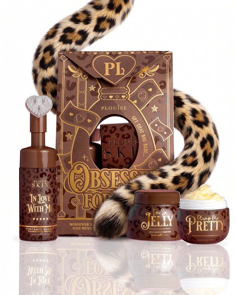 ชุด Cheetah Obsessed For Less Cleanse & มอยส์เจอร์ไรเซอร์