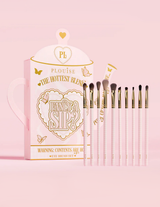ชุดแปรงแต่งหน้าแฟนซี A Sip 10 ชิ้น