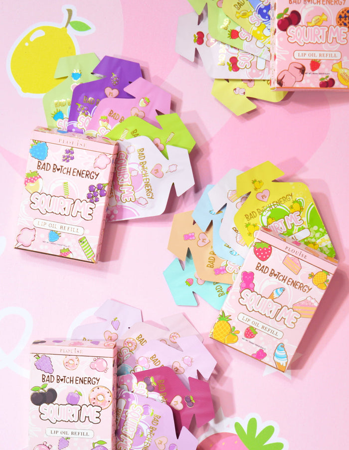Squirt Me Lip Oil รีฟิลซองซอง 2มล