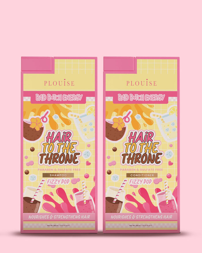 ชุดแชมพูและครีมนวดผม Hair To The Throne