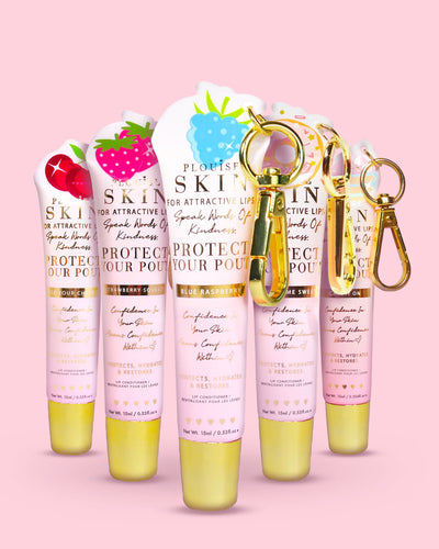 ปกป้องครีมนวดริมฝีปาก Pout Keychain ของคุณ