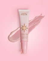 P.Louise 11:11 Elixir Iridescent Pink Liquid Highlighter Turkish Delight Swatch