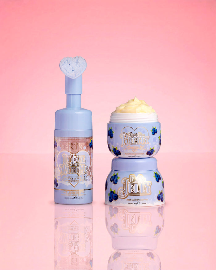 P.Louise Blueberryry Obsessed For Less Cleanse & มอยส์เจอไรเซอร์เซ็ต