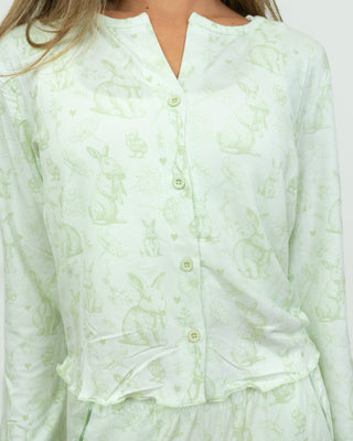 Somebunny Loves You ชุดนอนกระต่ายสีชมพู