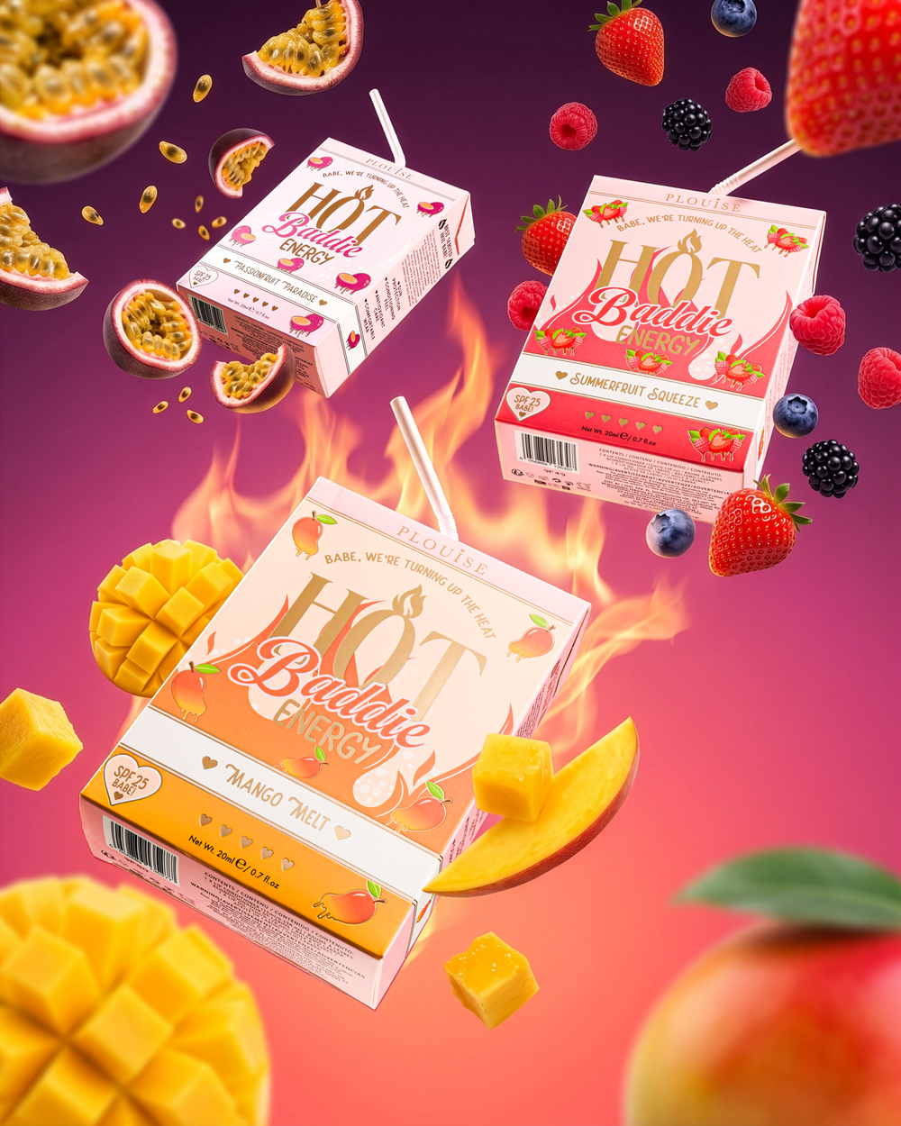 Hot Baddie Energy SPF Lip Conditioner & Lip Oil Duo