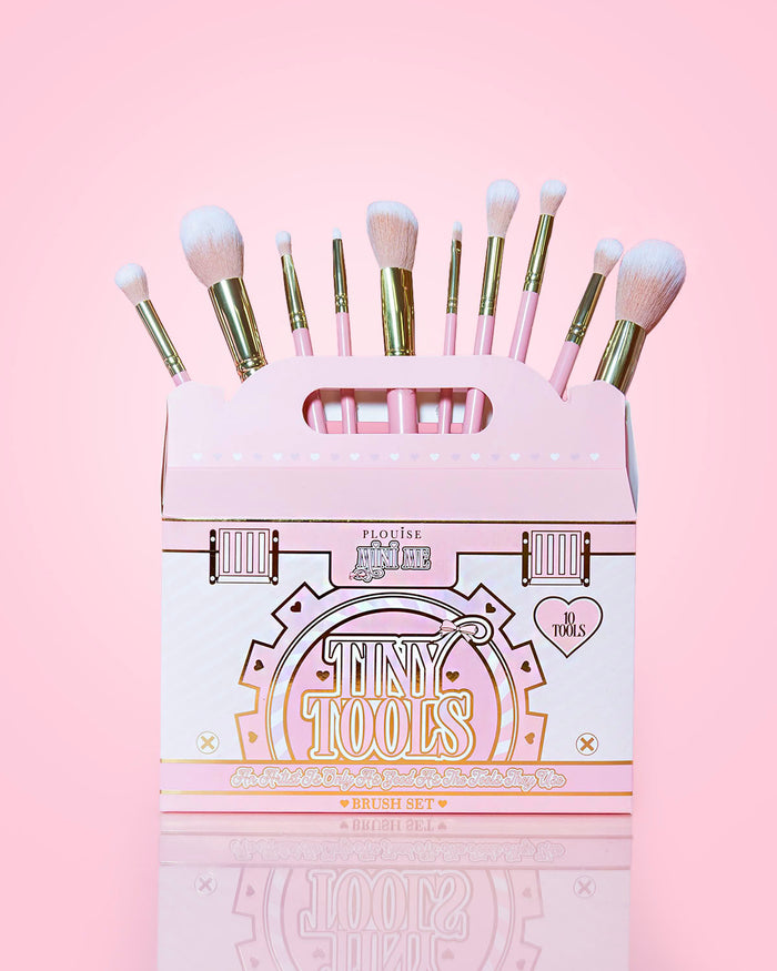 Tiny Tools ชุดแปรงแต่งหน้าสำหรับผู้เริ่มต้น 10 ชิ้น