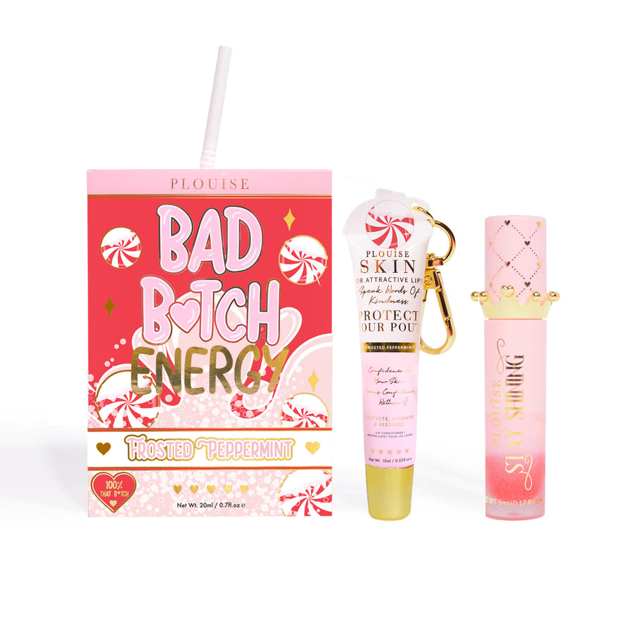 คอนดิชั่นเนอร์บำรุงริมฝีปาก Bad Bitch Energy และลิปออยล์ดูโอ