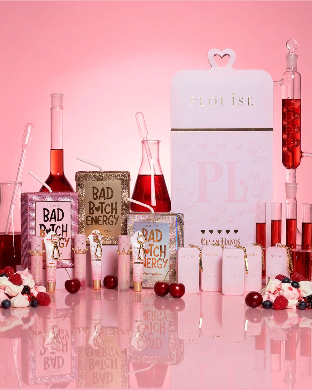 ชุดของขวัญ Crystal Lip Trio & Hand Sanitiser Spray PR